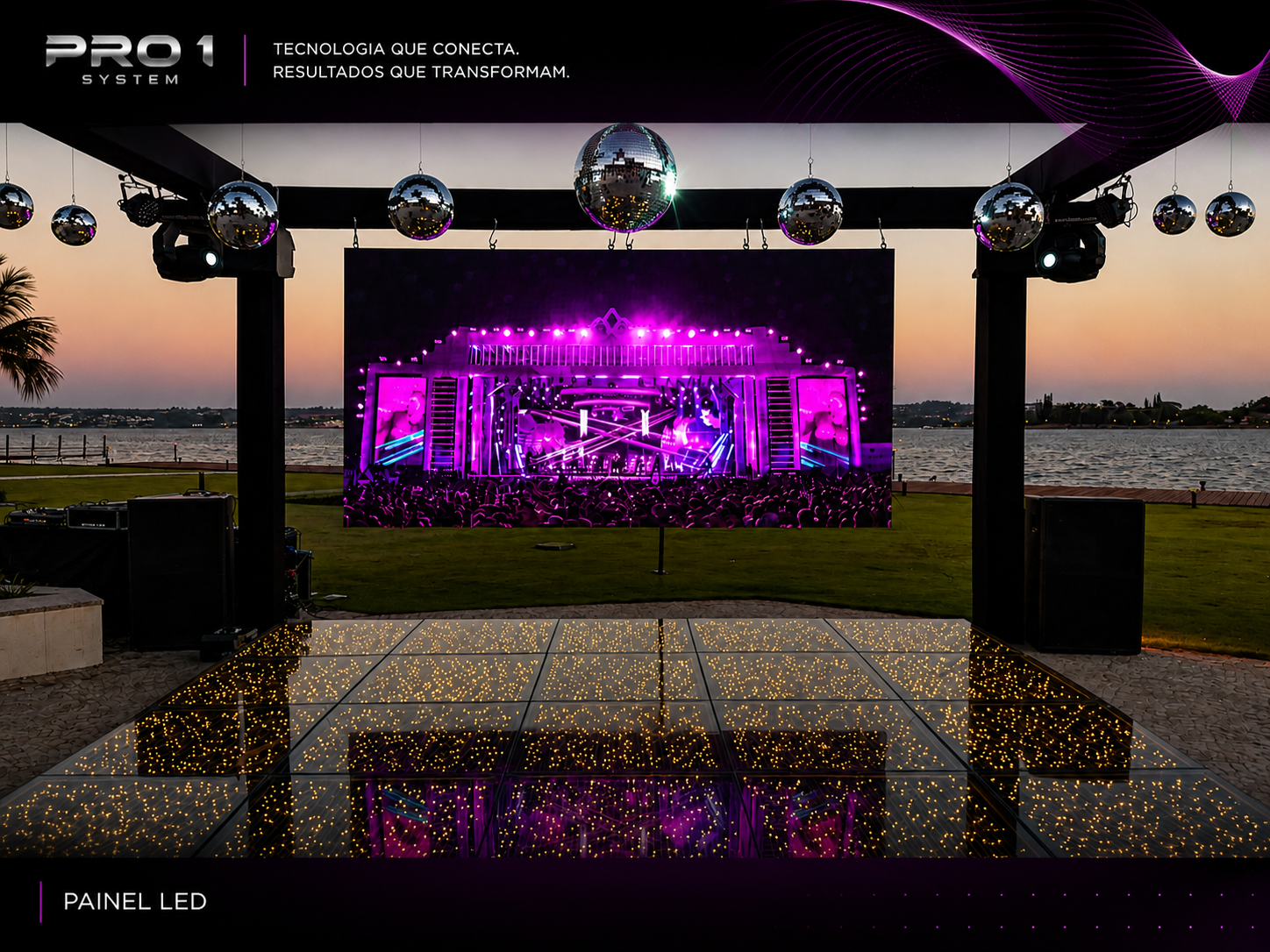 Painel de LED
