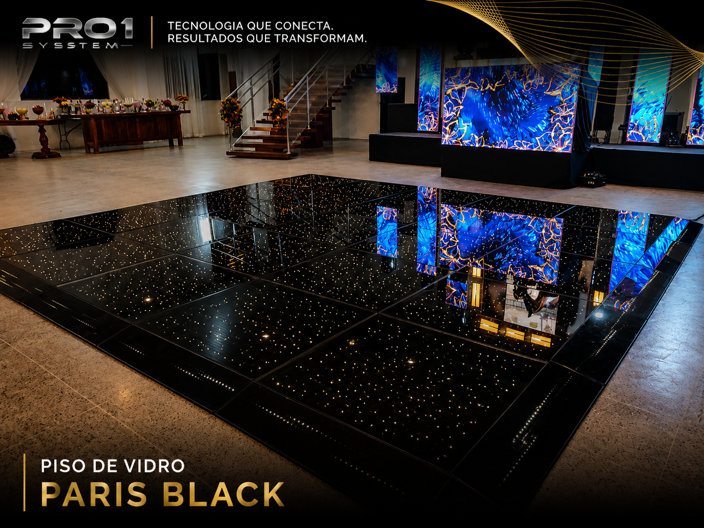 Piso de Vidro Paris Black — foto 3