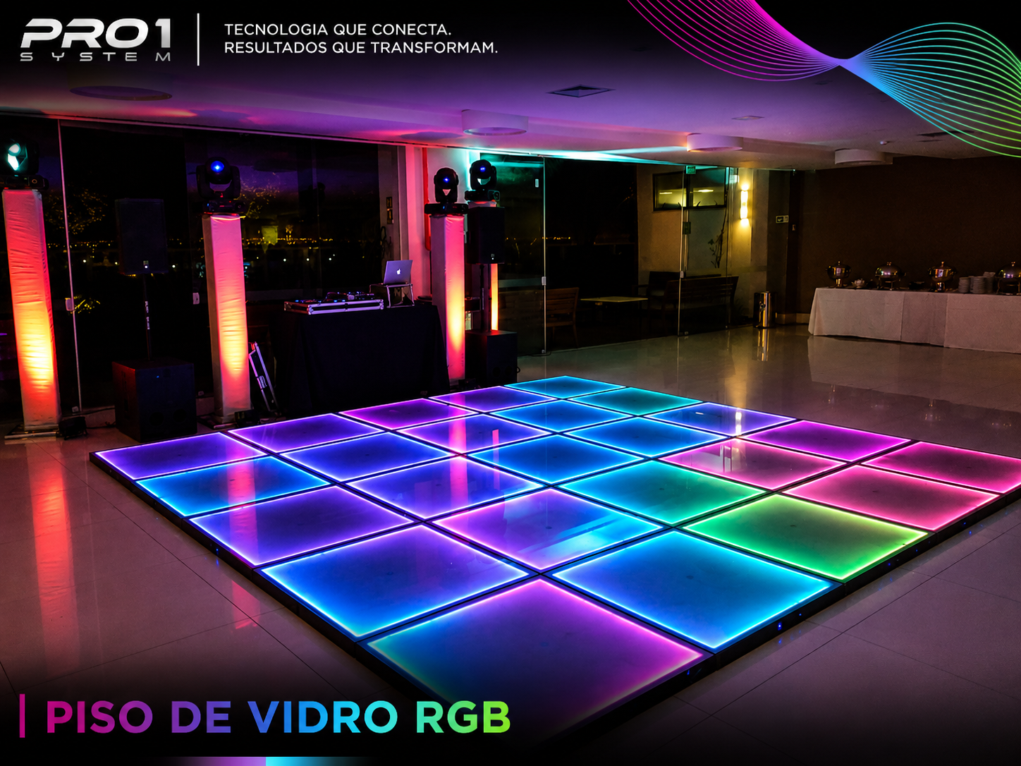 Piso de Vidro RGB — foto 3