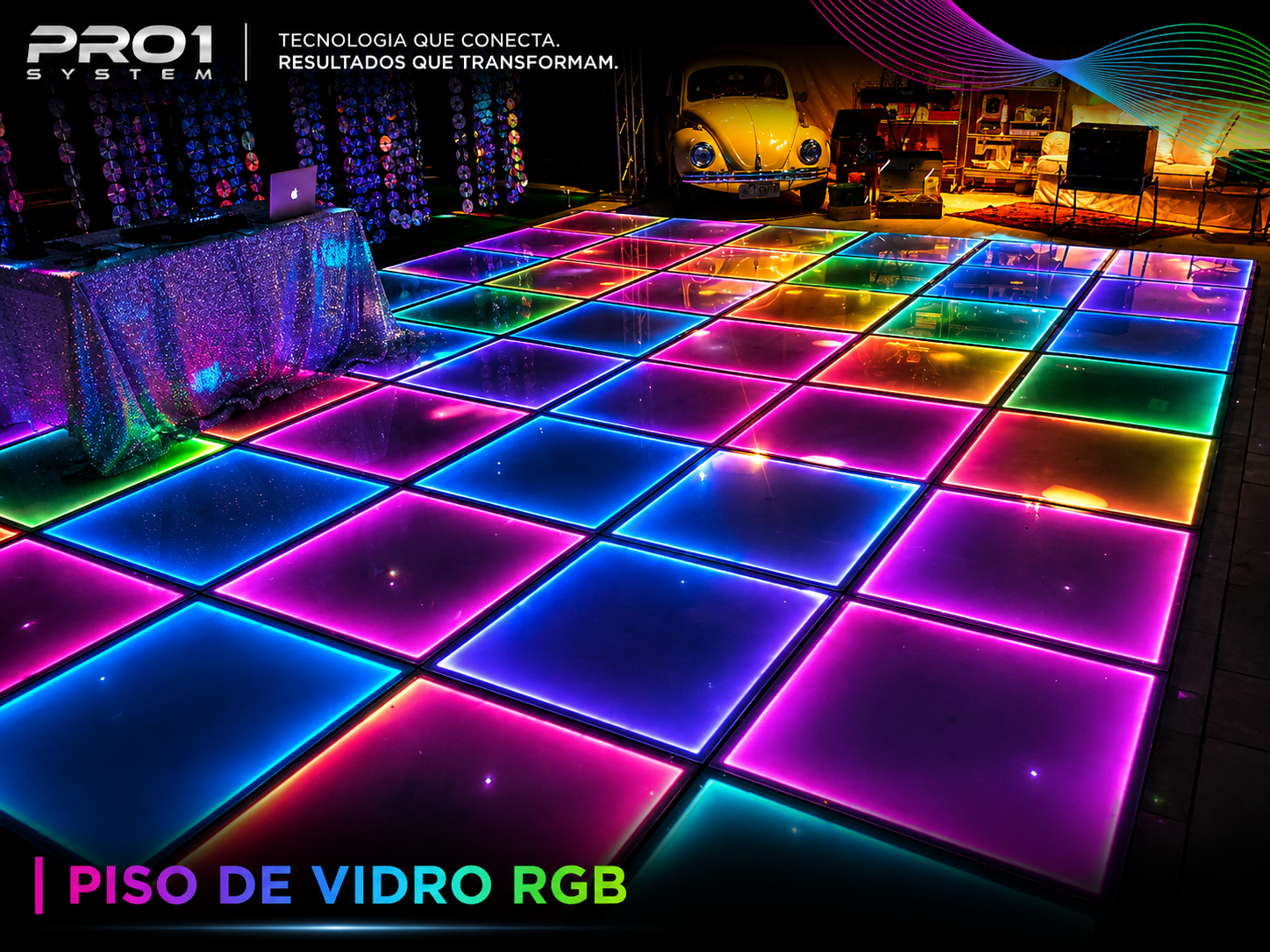 Piso de Vidro RGB — foto 5